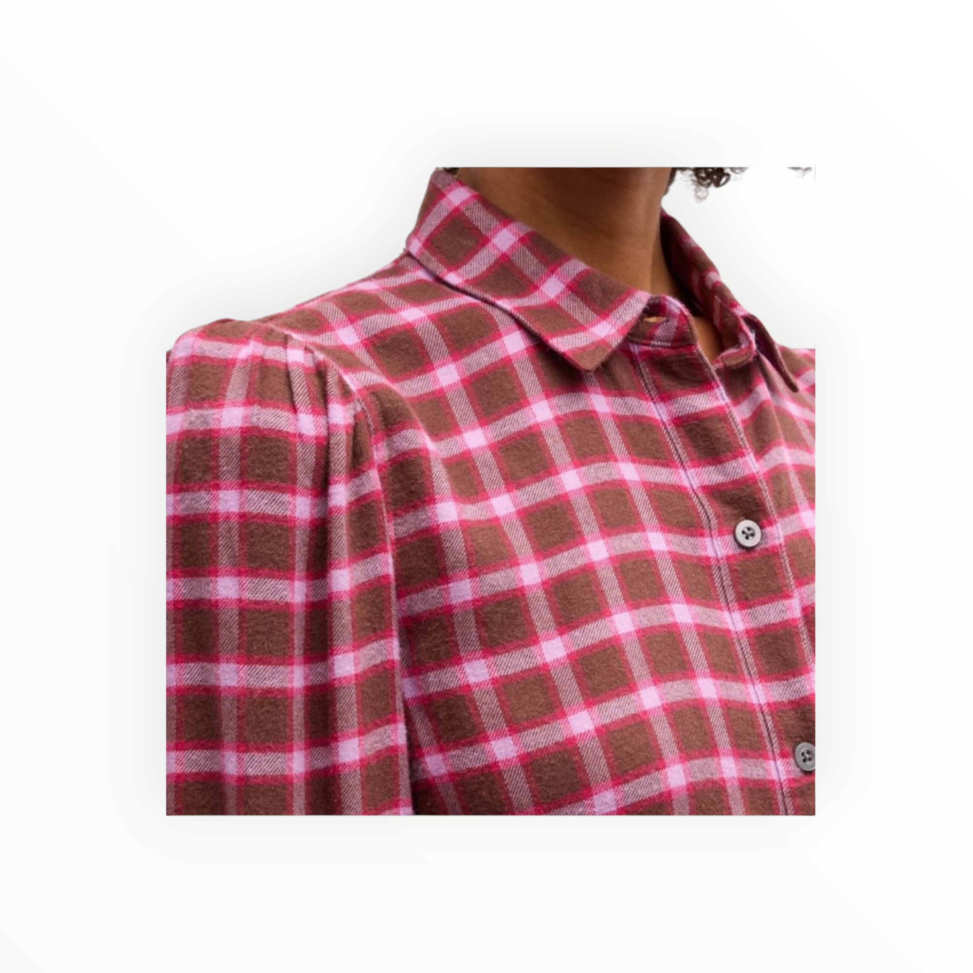 Rails Angelica Shirt - Chocolate Berry Lilac