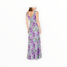 JS Collections Jordana A-Line Gown - Lilac Green