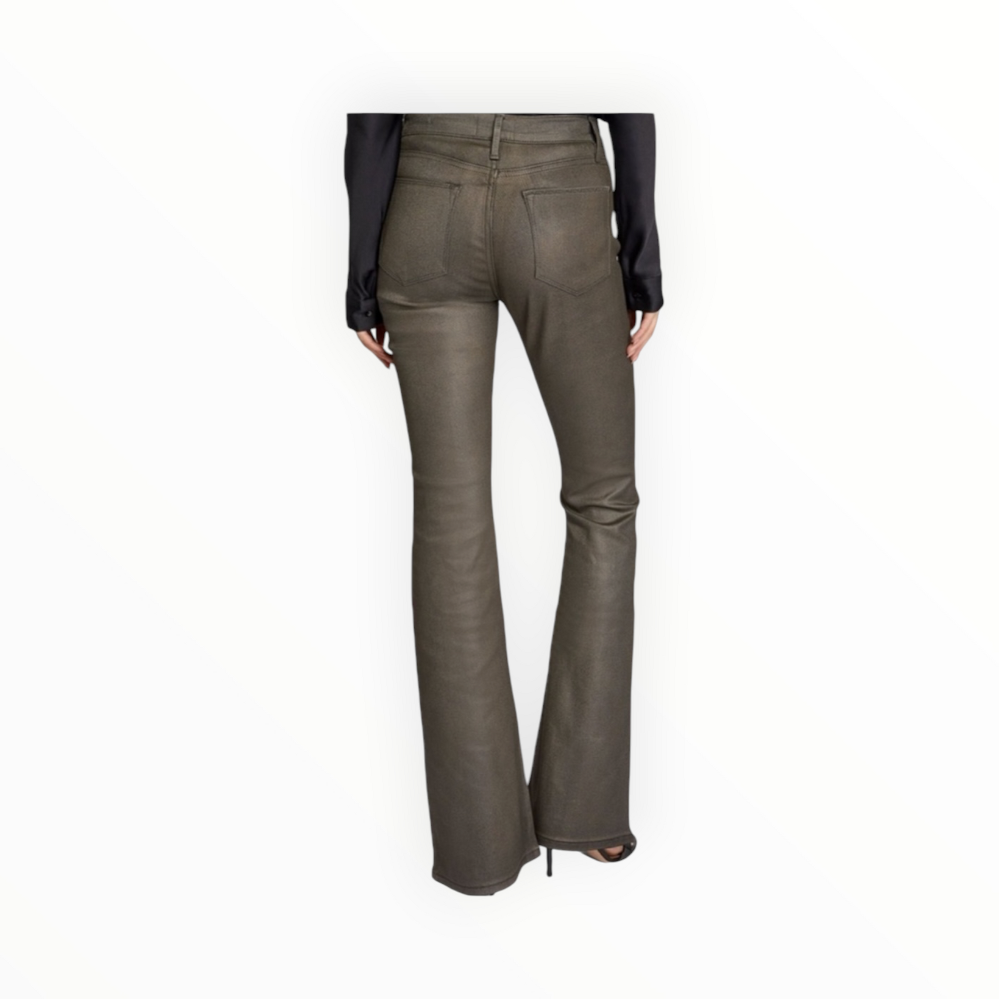 Frame Le High Flare - Pewter