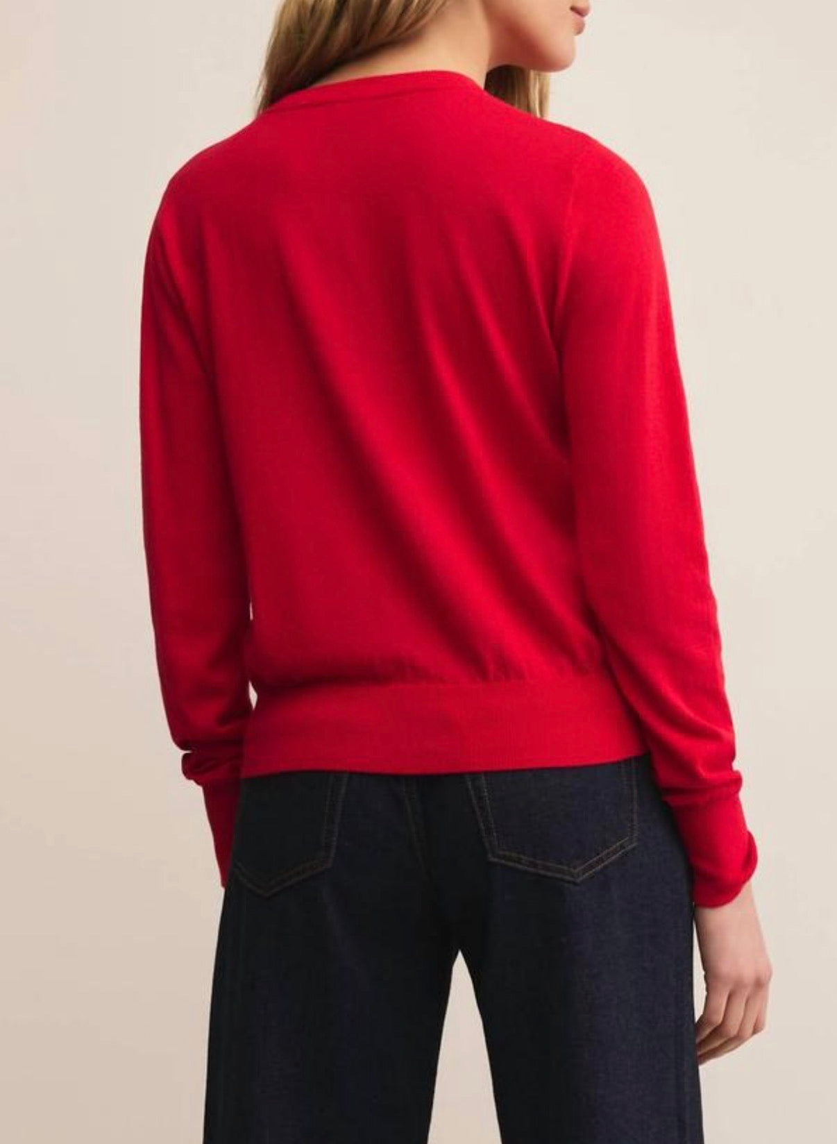 Z Supply Perfect Layer Sweater - Festive Red