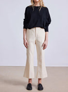 Apiece Apart Rene Flare Trouser - Ecru