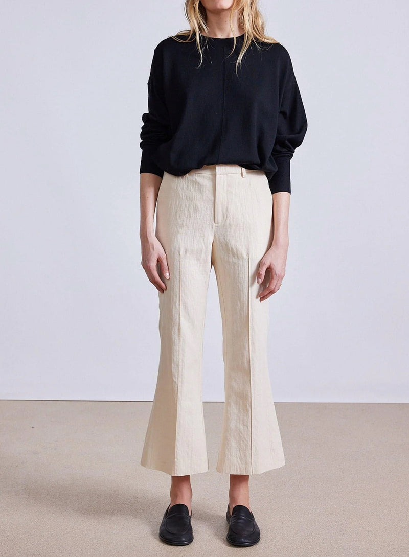 Apiece Apart Rene Flare Trouser - Ecru