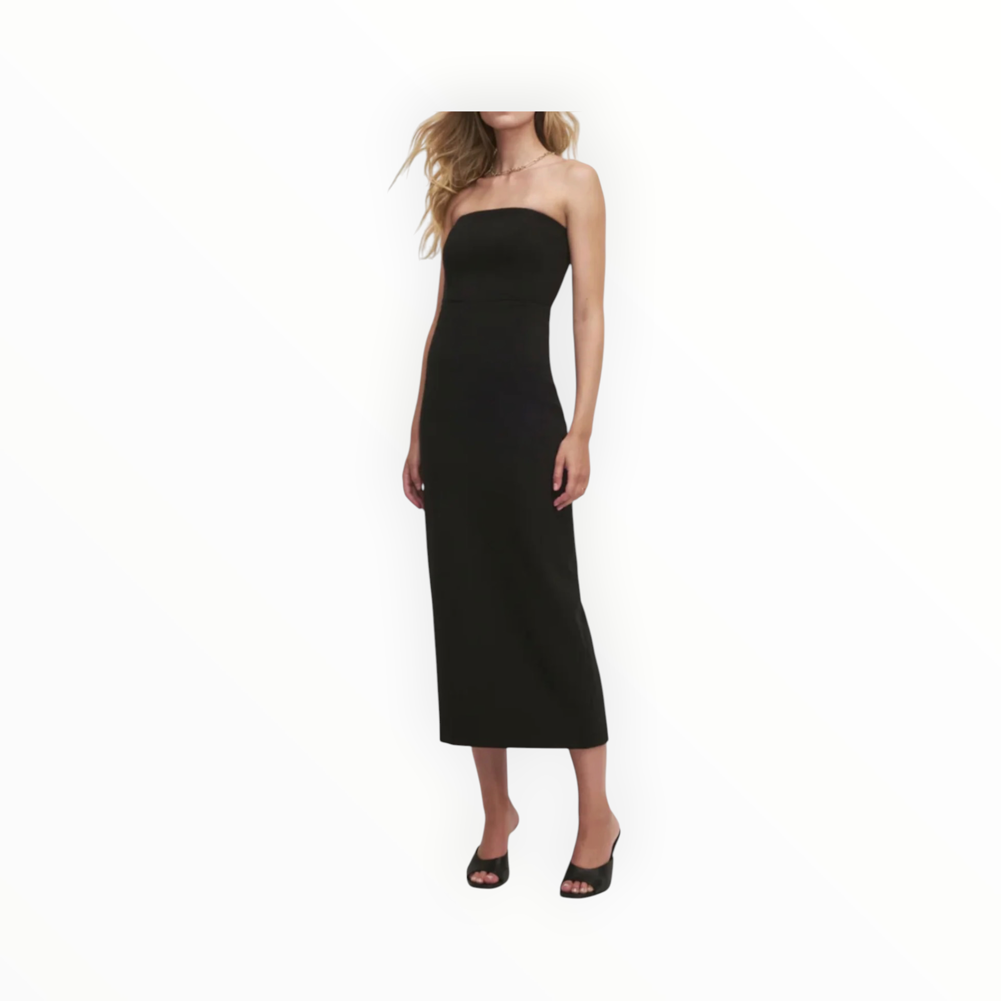 Favorite Daughter The Long Willow Dress - Black