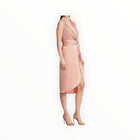 Jonathan Simkhai Luxe Wool Satin Combo Dress