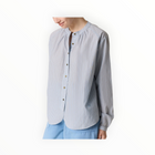 Leone & Harper Cirus Stripe Blouse - Blue