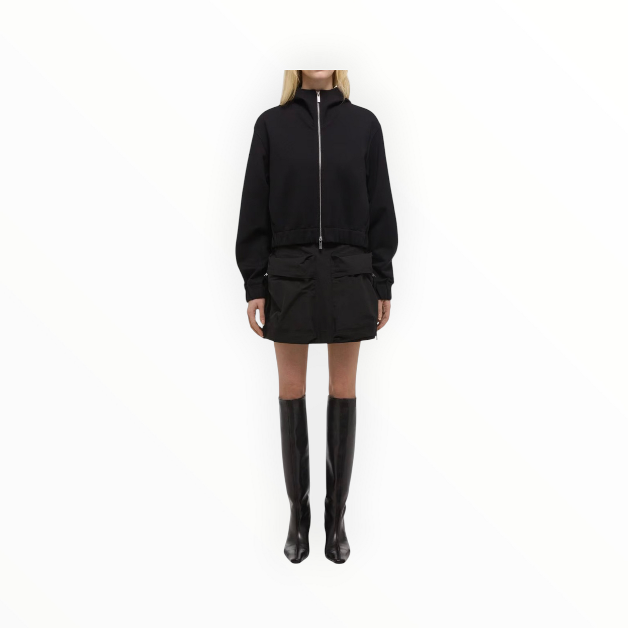 Helmut Lang Hooded Shell Jacket - Black