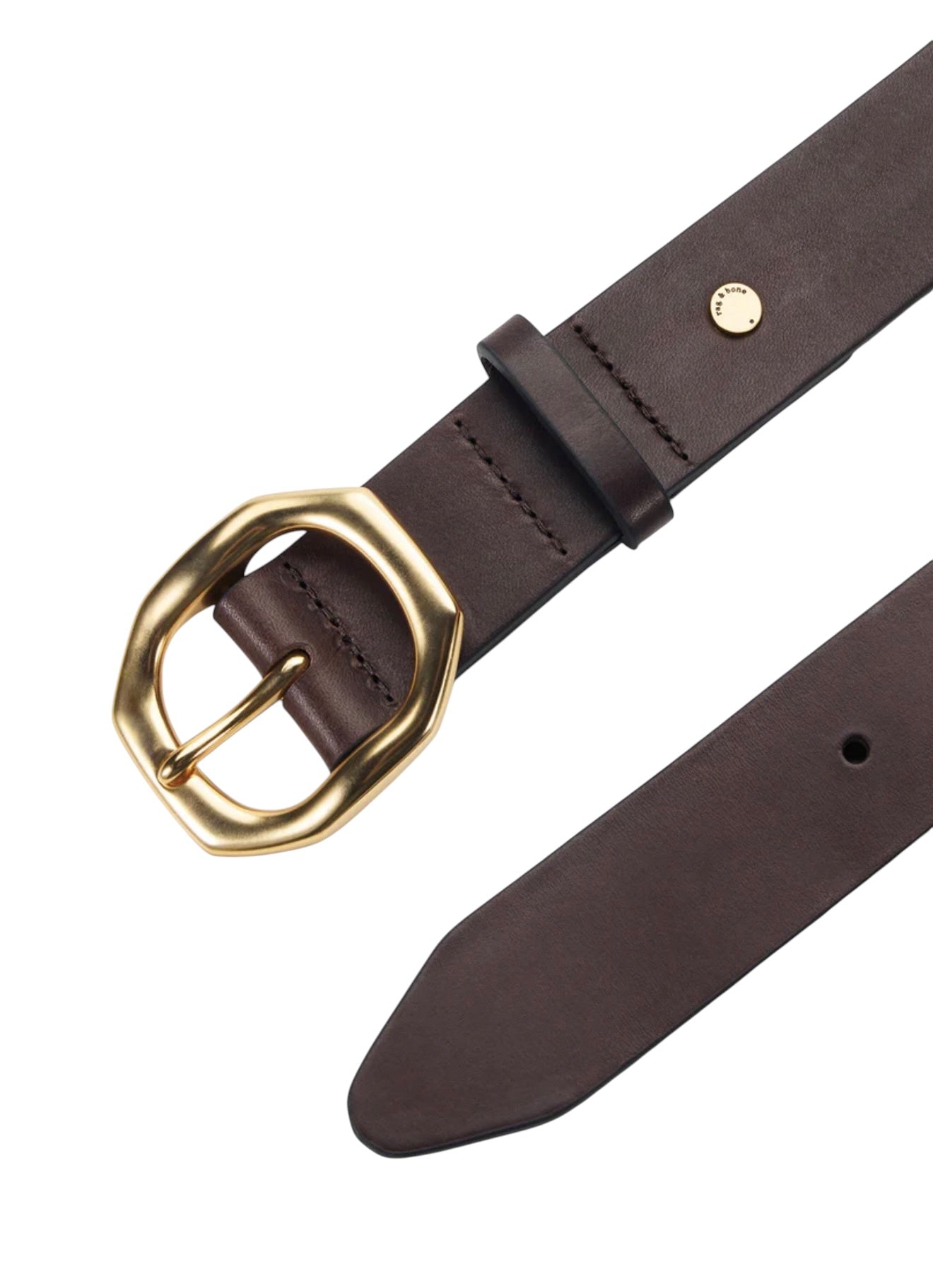 rag & bone Audrey Belt - Dark Espresso