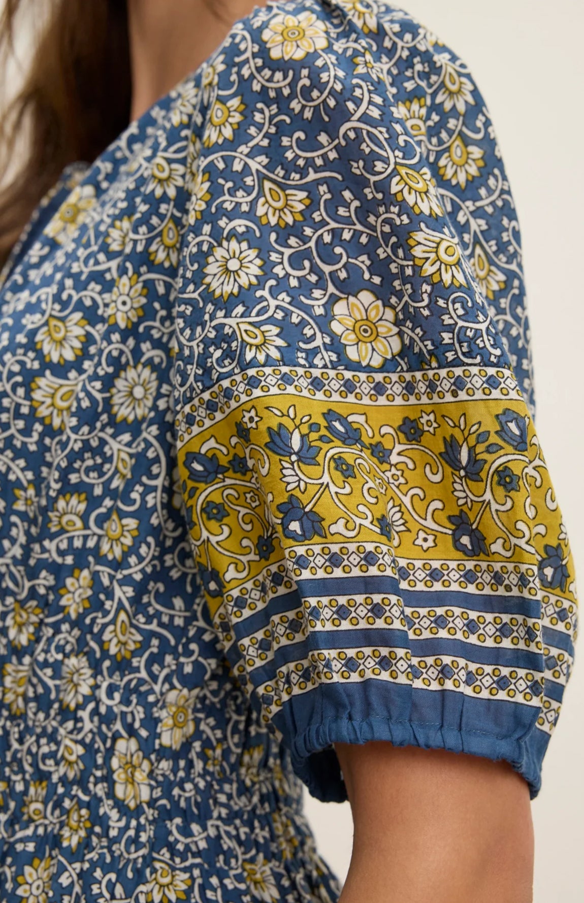 Velvet by Graham & Spencer Natalia Dress - Blue Floral