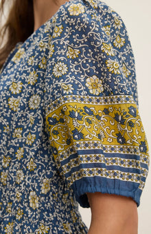 Velvet by Graham & Spencer Natalia Dress - Blue Floral