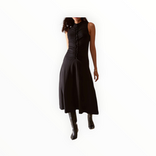 Grey State Chloe Dress - Deep Black