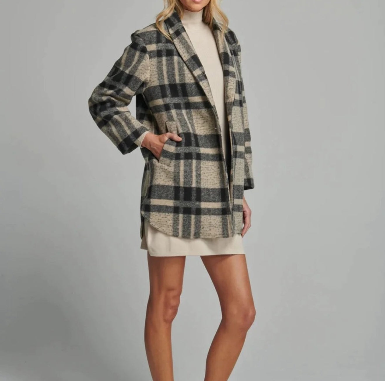 sundays Owen Coat - Black Compact