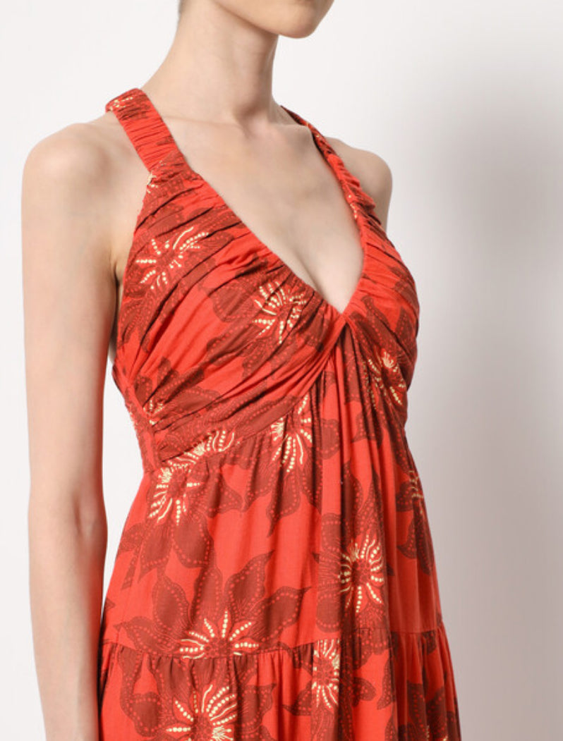 Omika Sorrento Maxi Dress - Mara Poppy