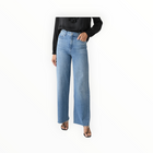 LE JEAN Diamond Column Jean - Crystal Blue