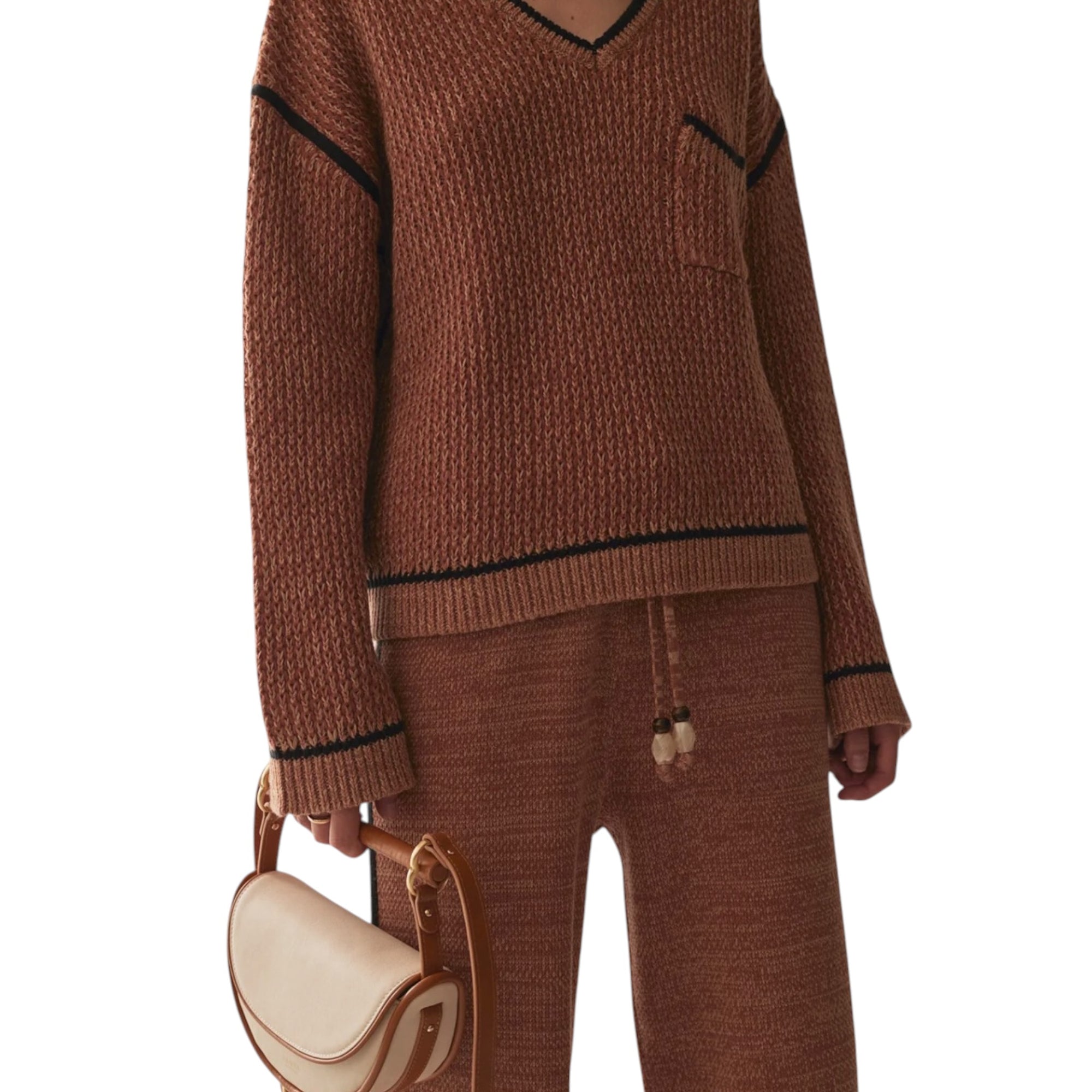 Sancia Inka Knit Jumper - Willow