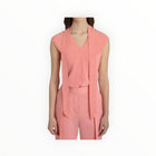 Judith & Charles Ivy Silk Blouse - Pink