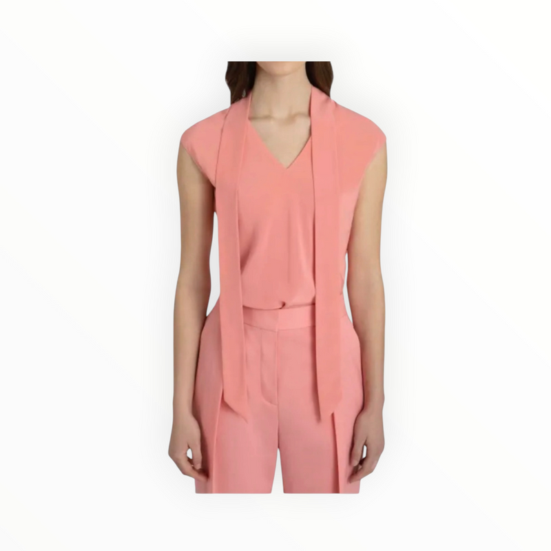 Judith & Charles Ivy Silk Blouse - Pink
