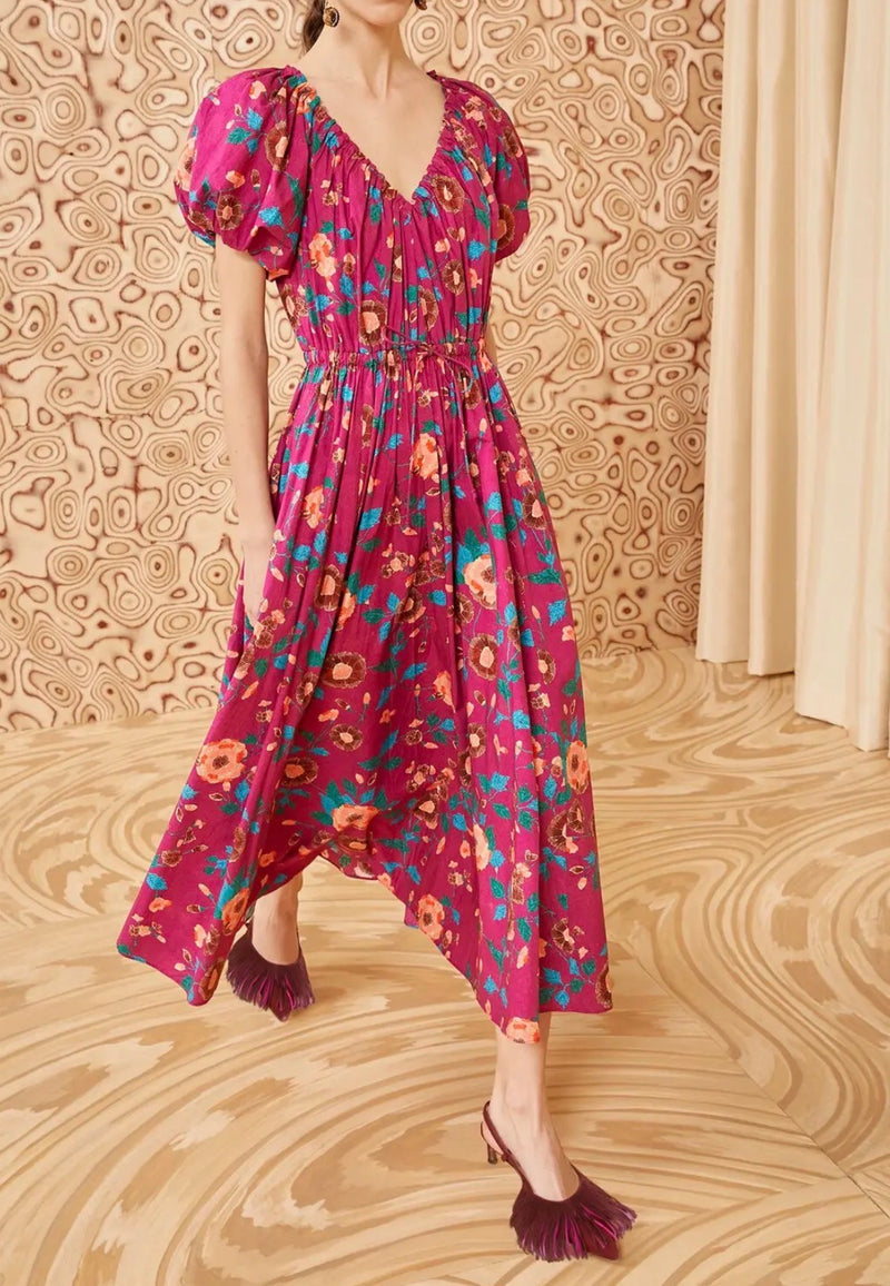 Ulla Johnson Vika Dress - Ruby Flora