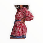 The Shirt by Rochelle Behrens Taylor Dress - Red Boho