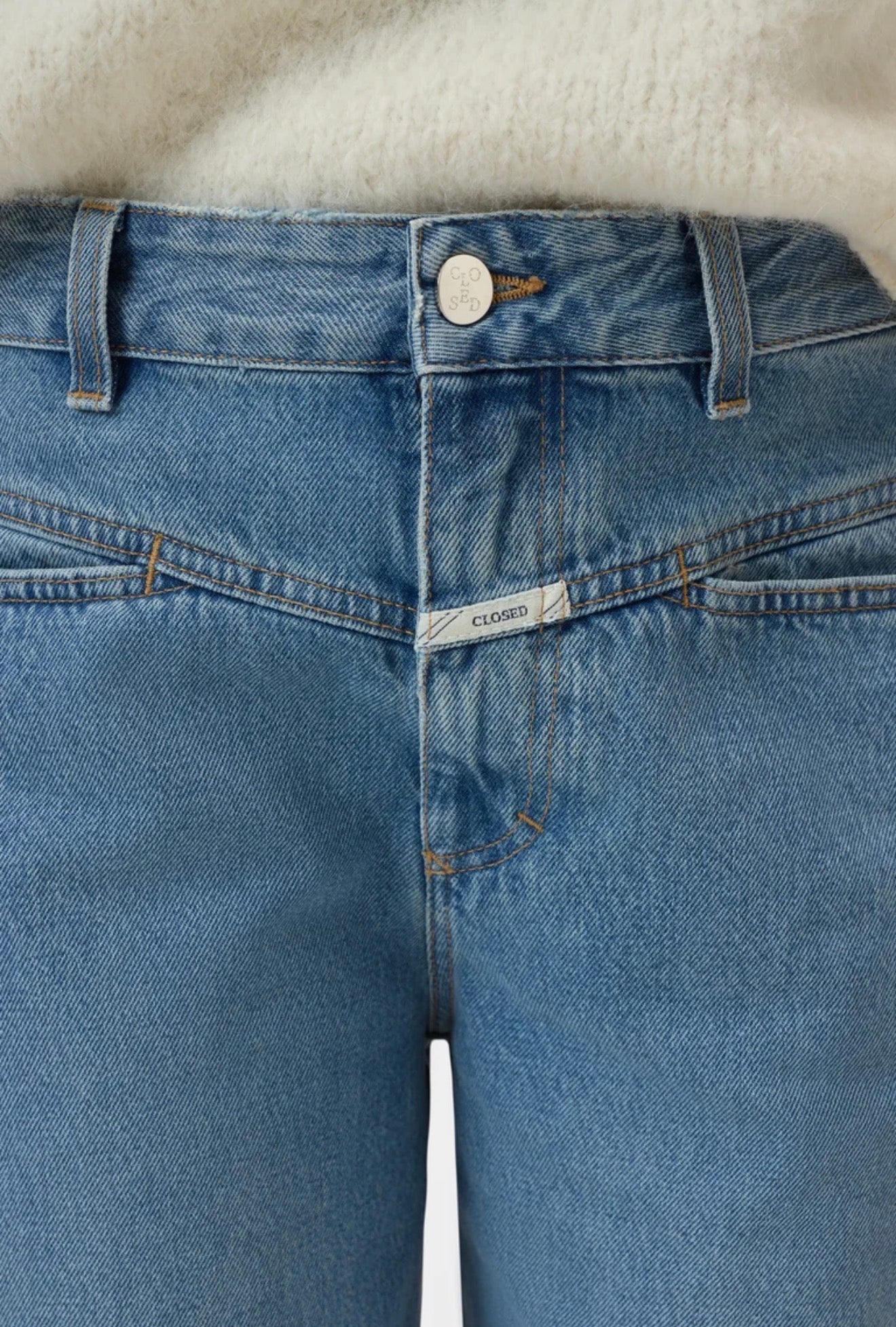 Closed Lira-X Relaxed Jeans - Mid Blue