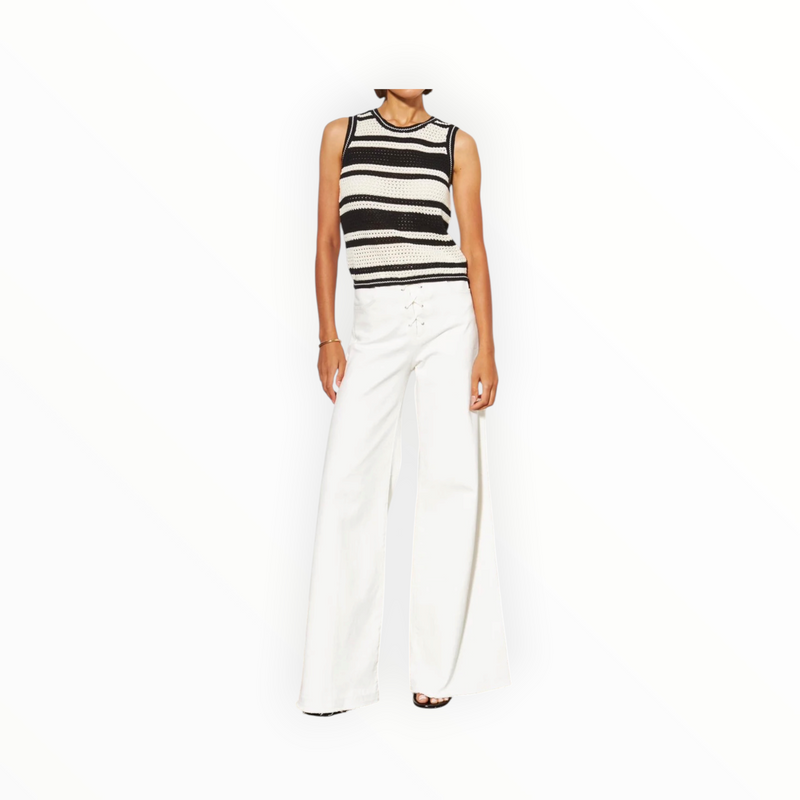 LINE Scottie Stripe Sweater Vest - Dune Stripe