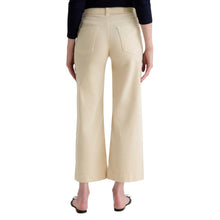 Saige Wide Leg Crop Corduroy Pant - Opal Stone
