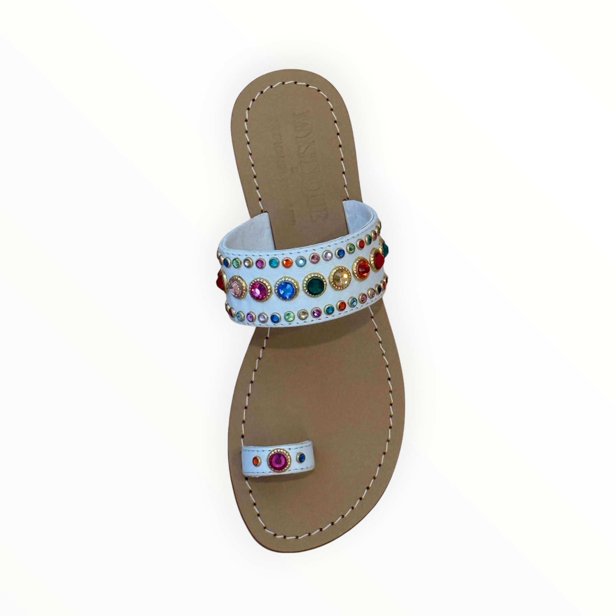 Mystique Sandals - White/Multi