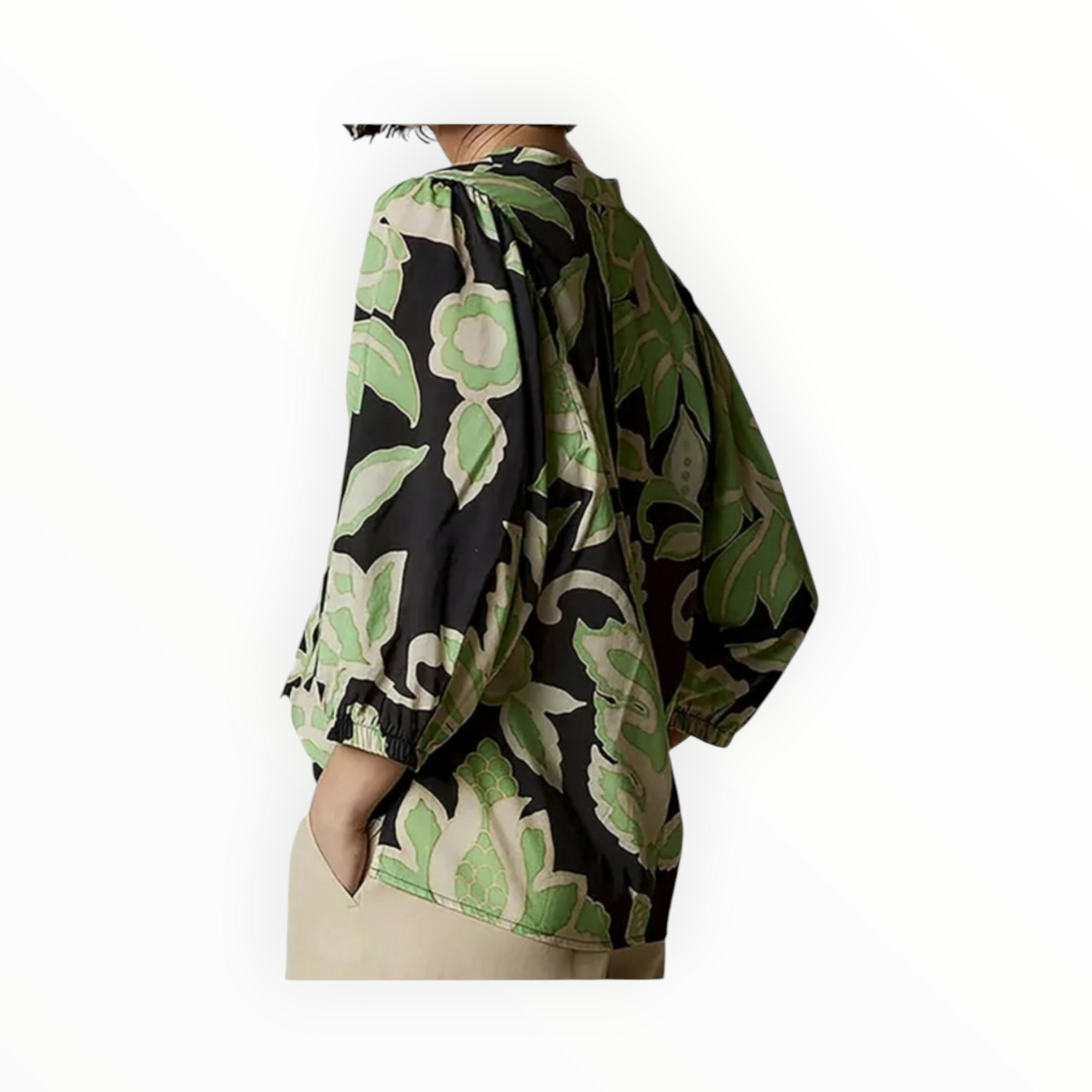 Summum Botanical Print Blouse