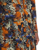 Derek Lam 10 Crosby Laney Dress - Copper Multi