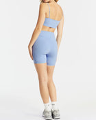 Le Ore Twist Bike Short - Blue Heron