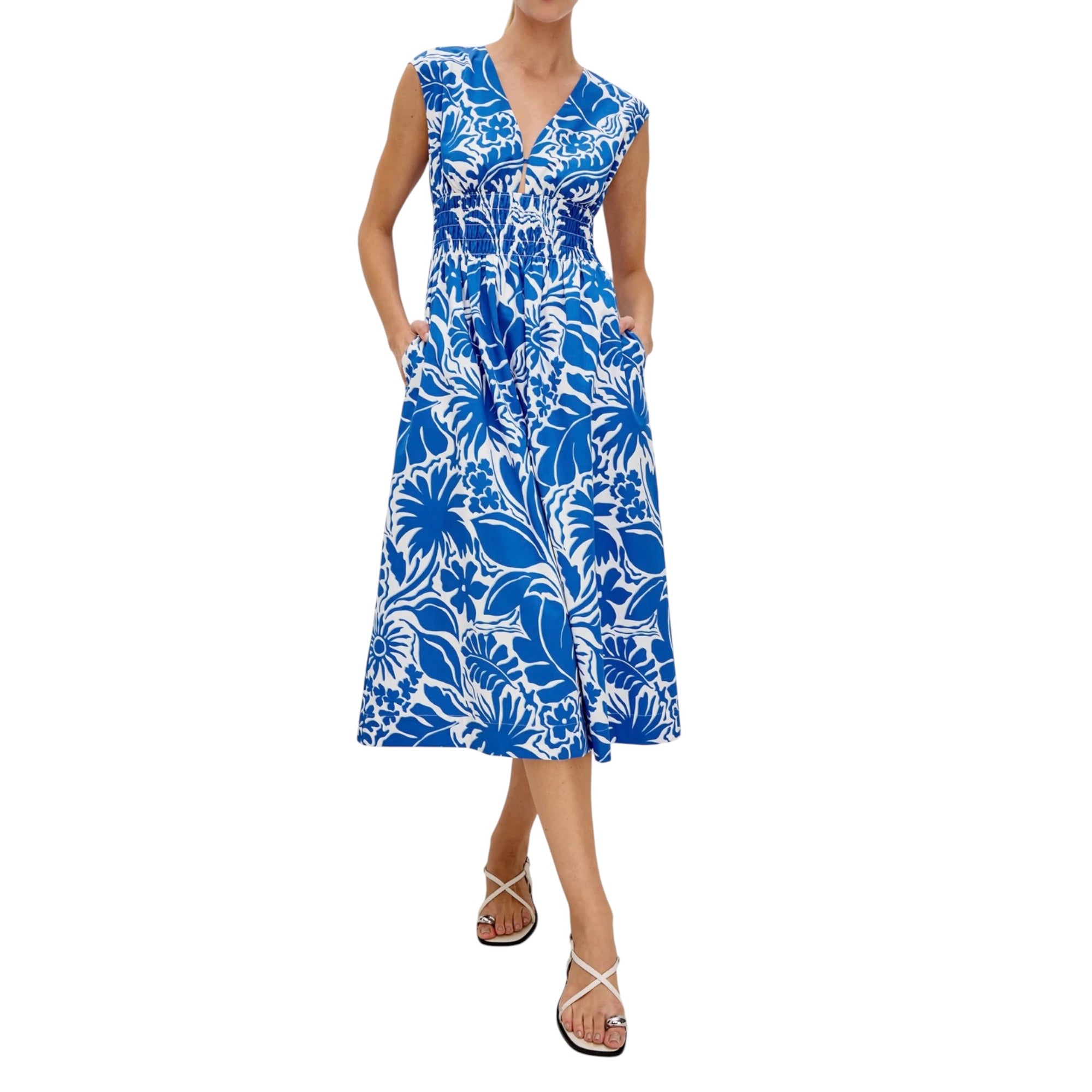 Rails Roxanne Dress - Blue Riviera