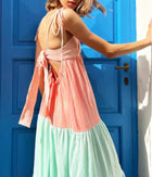 PAPER LONDON Laura Dress - Sundae Sun