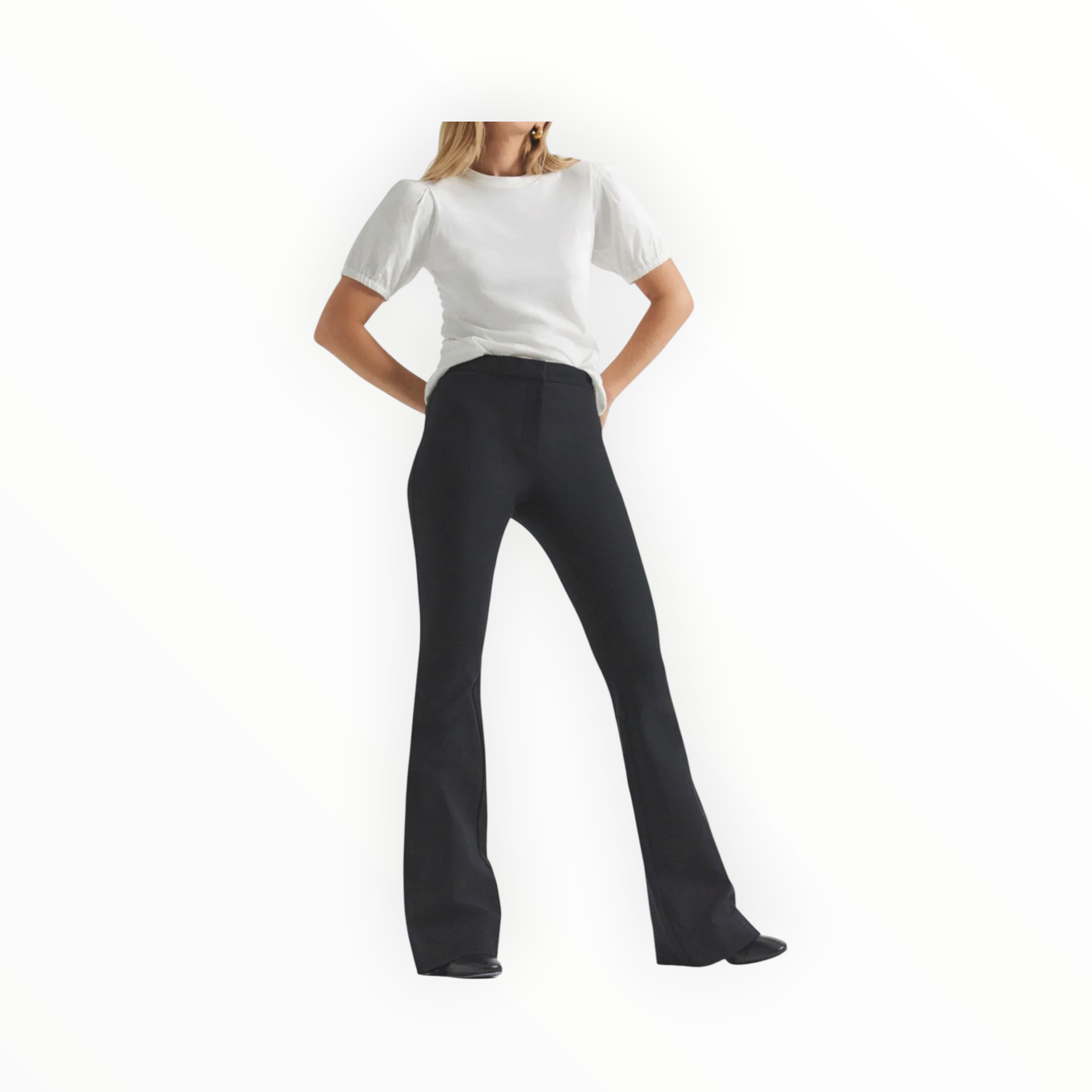 Derek Lam 10 Crosby Flare Trousers - Midnight