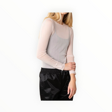 Brazeau Tricot Tulle T-Shirt - Cloud