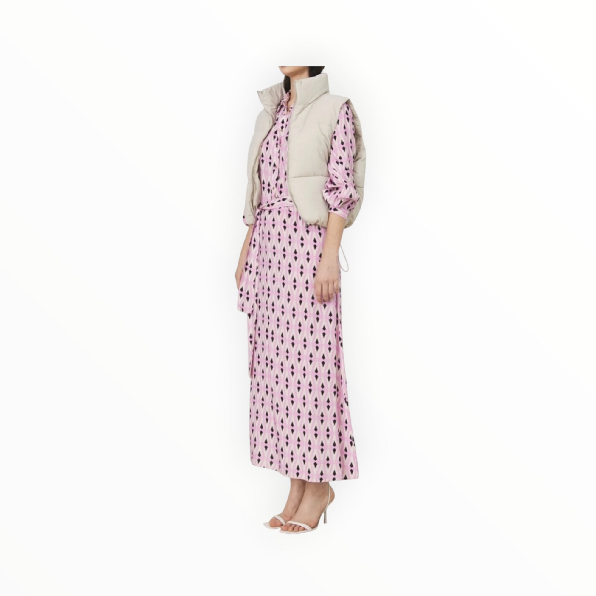 Déluc Rivera Dress - Flower Pink