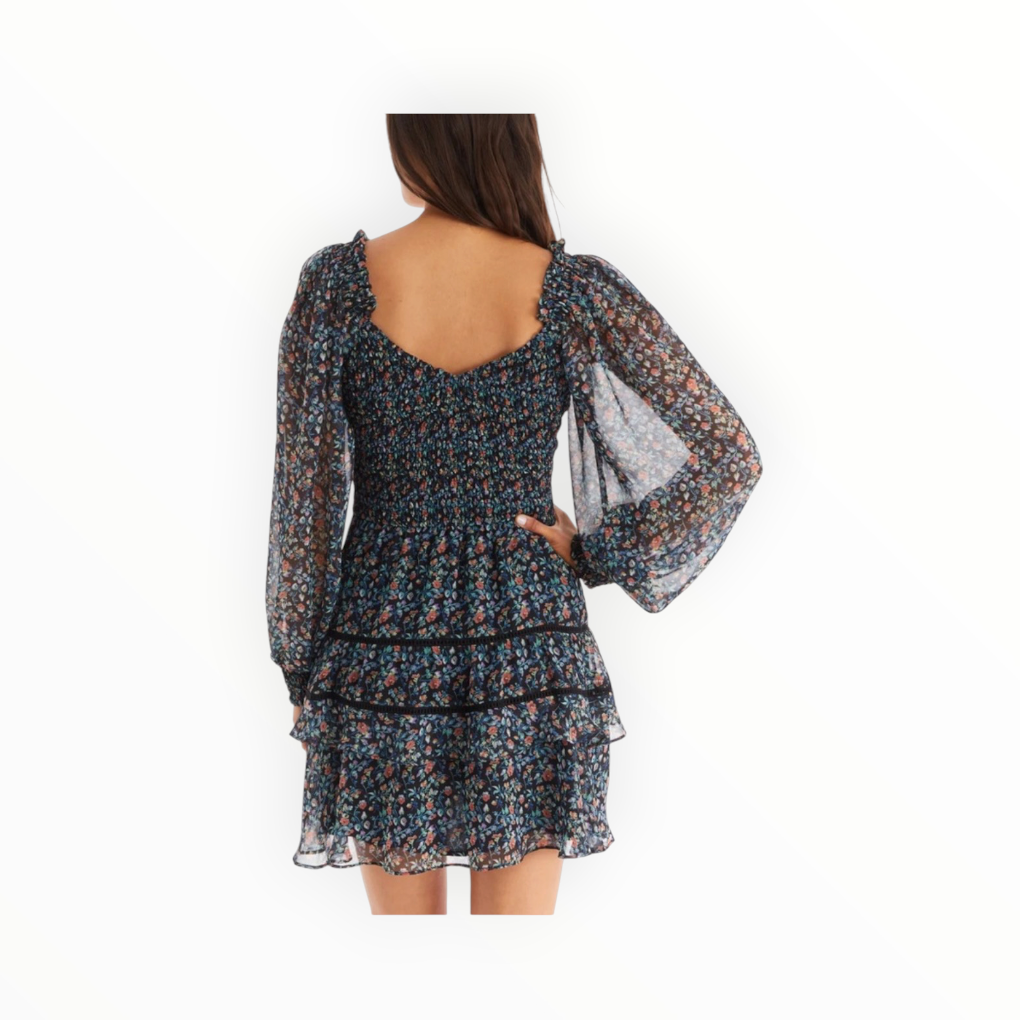 Allison New York Sweetheart Mini Dress - Multi Floral
