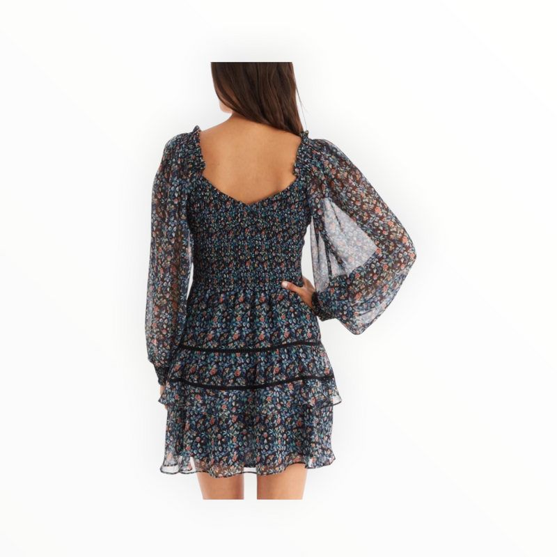 Allison New York Sweetheart Mini Dress - Multi Floral