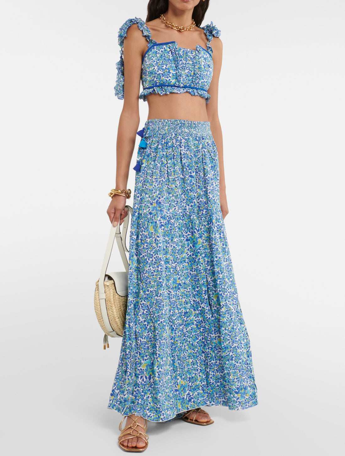 Poupette St. Barth Ariane Top - Blue