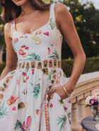Amanda Uprichard Santorini Dress - Postcard