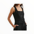Rails Guilia Vest - Black Twill