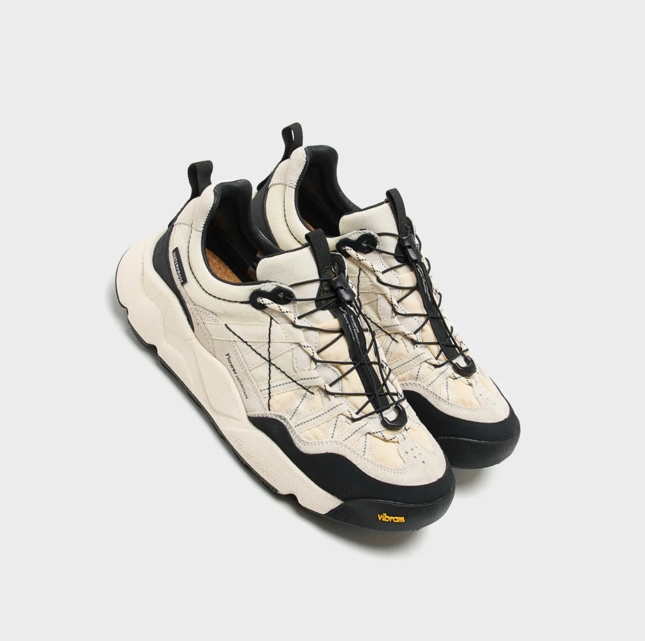 Flower MOUNTAIN Iwano 2 Sneakers - White/Black