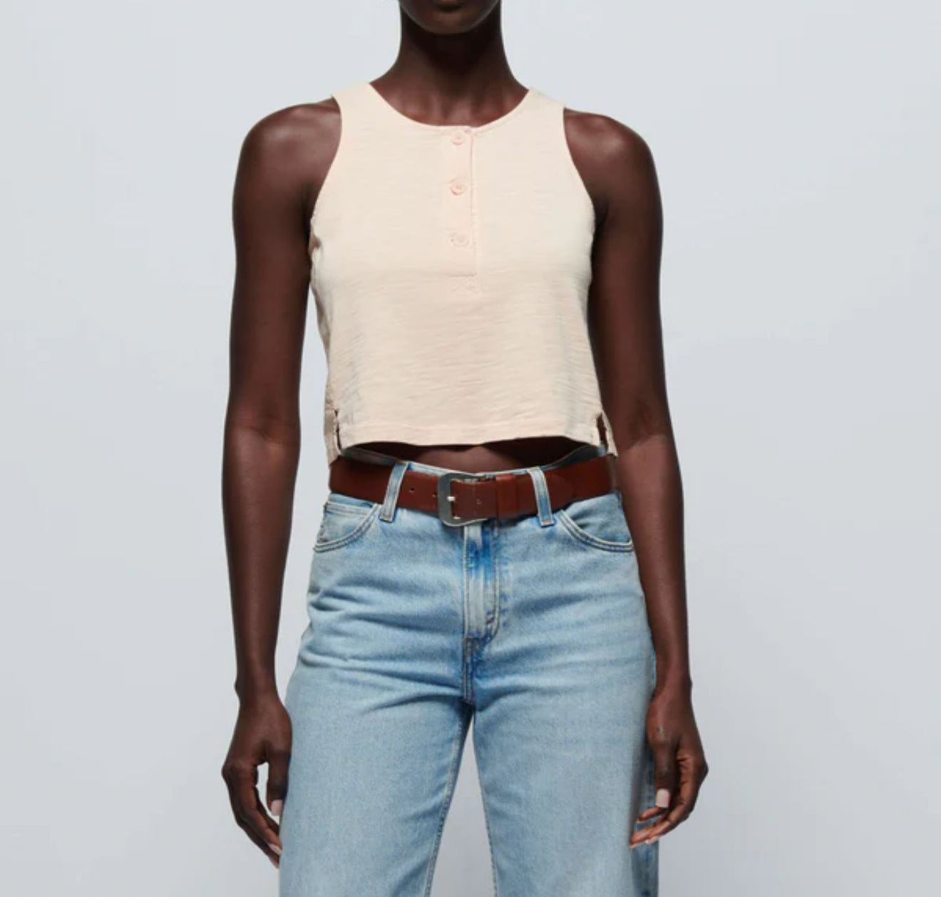 Nation Ltd Bree Tank - Bisque