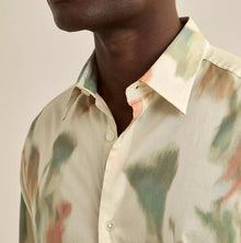 NN07 Freddy Shirt - Crème Print