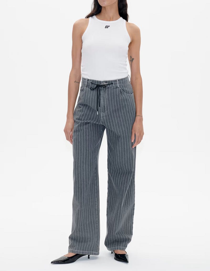 Baum und Pherdgarten Nanny Jeans - Pinstripe Grey