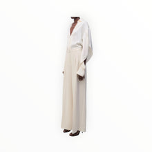 SIMKHAI Yanna Open Sleeve Shirt - Natural White