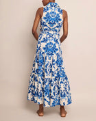 Cara Cara Melanie Skirt - Fiore Evening Blue