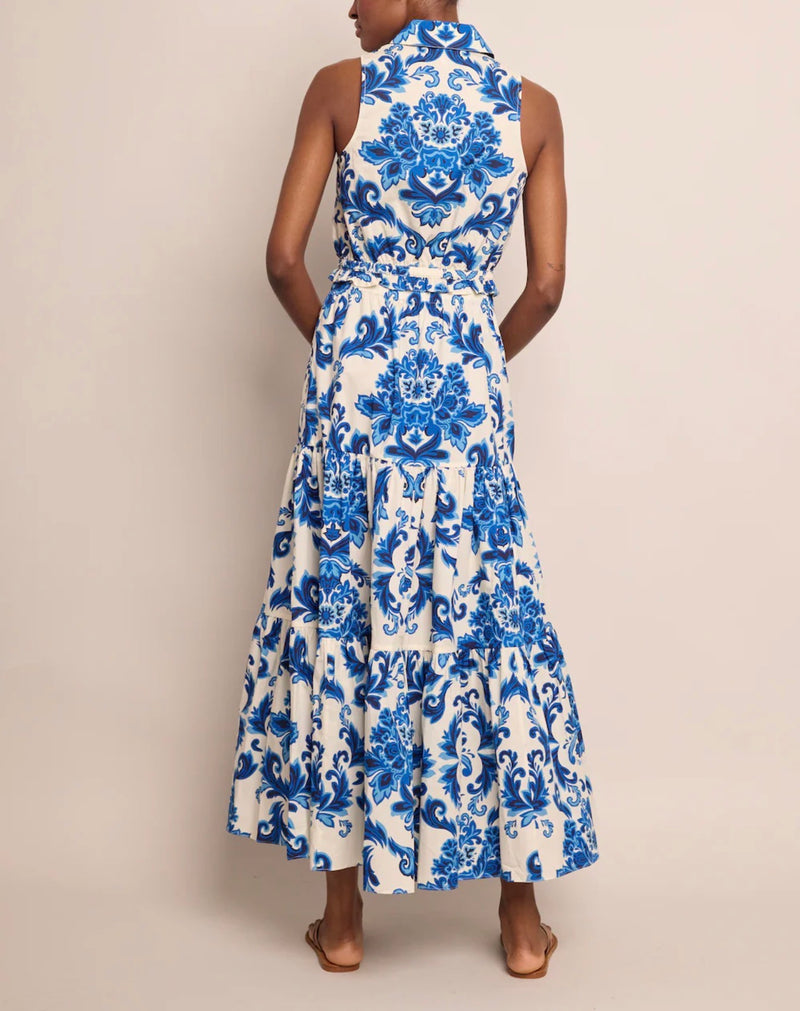 Cara Cara Melanie Skirt - Fiore Evening Blue