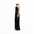 SIMKHAI Beatriz Wide Leg Cargo Pant - Black