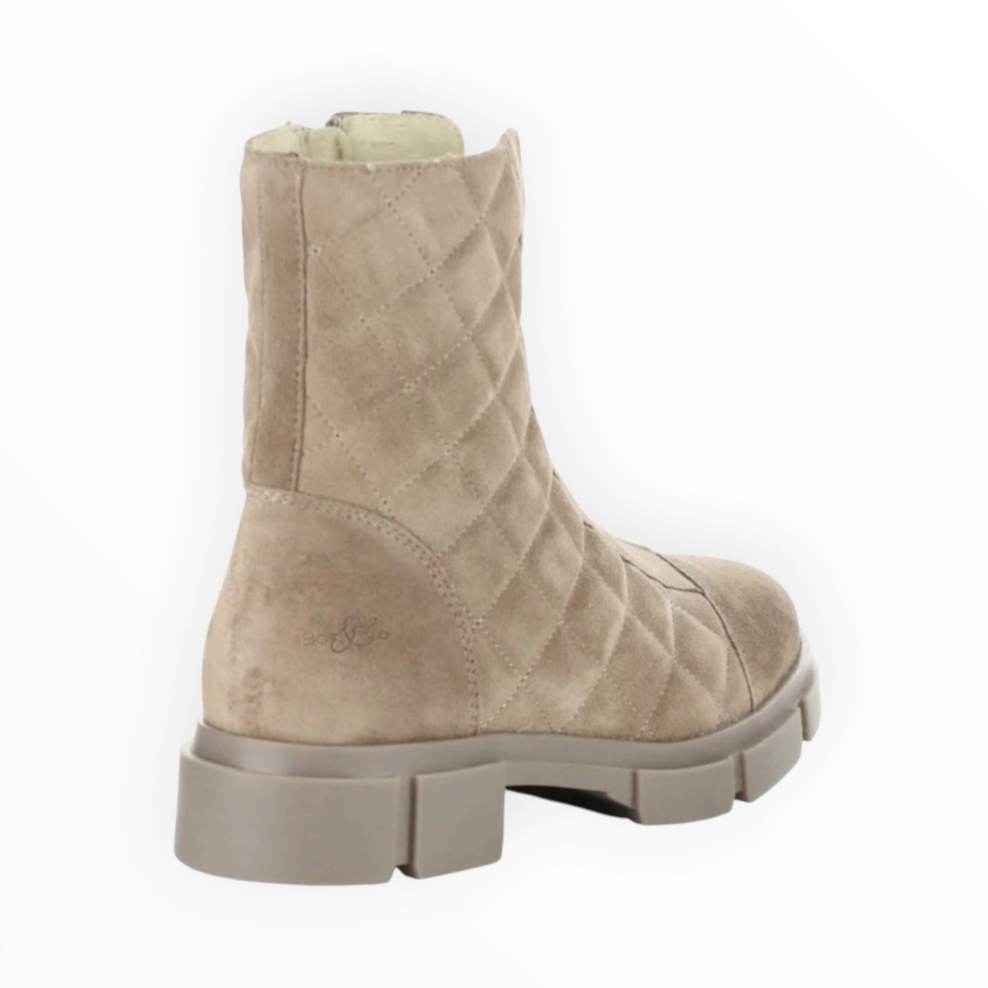 Bos. & Co. Lane Round Toe Boots - Sand
