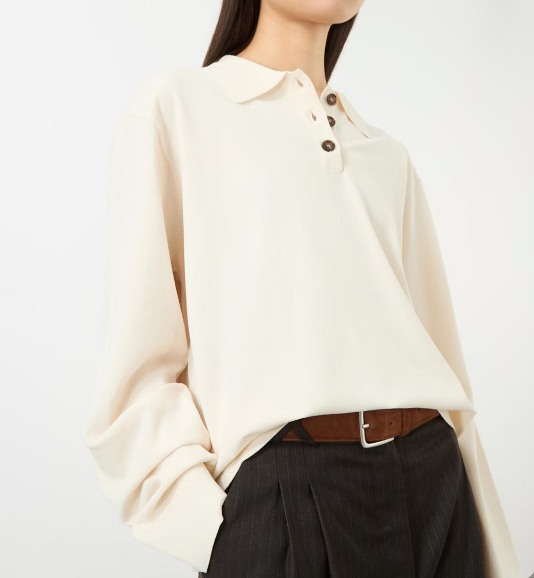 THE GARMENT Madison Polo - Ecru