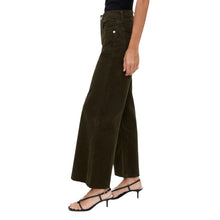 Citizens of Humanity Lyra Wide Leg Corduroy Crop Pants - Costes